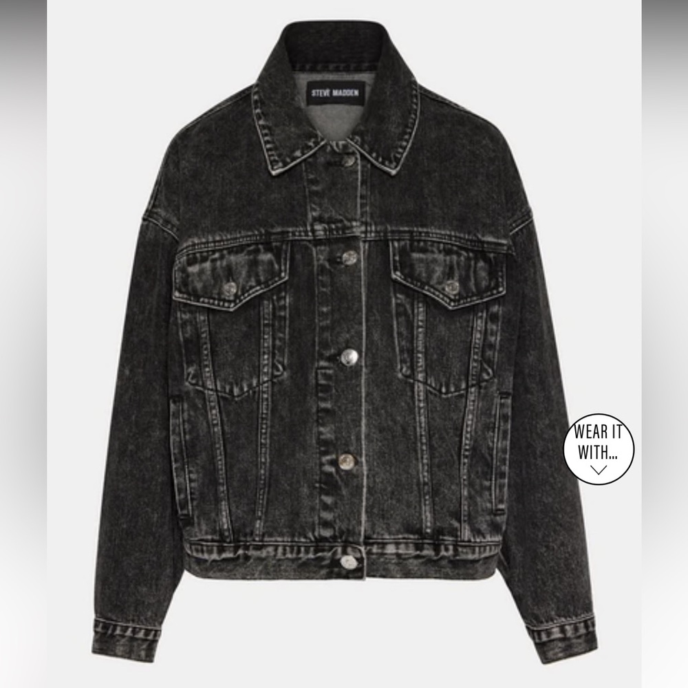 NWT Steve Madden Sienna Denim Jacket